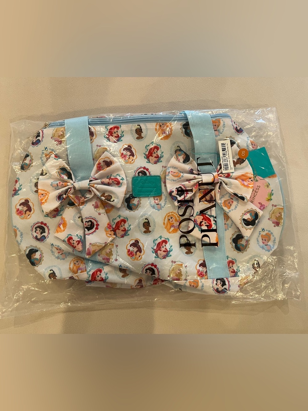 Posh Peanut Disney portraits duffle bag